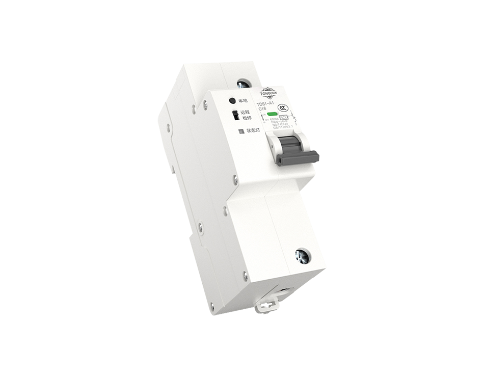 通顿智能空气开关 1P 数字微断 TDS1-A1C